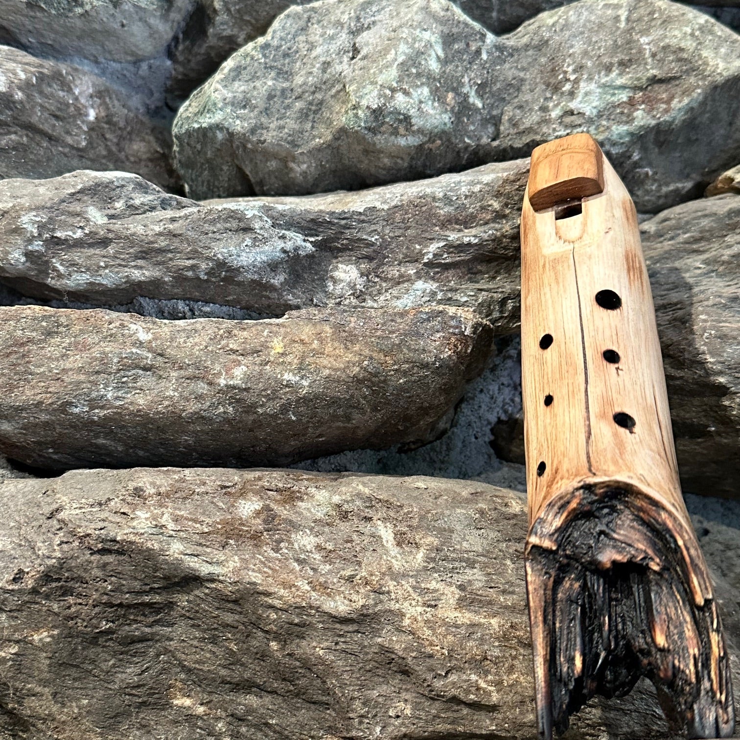 G-Aeolian 432Hz Teak Root Ocarina 8"