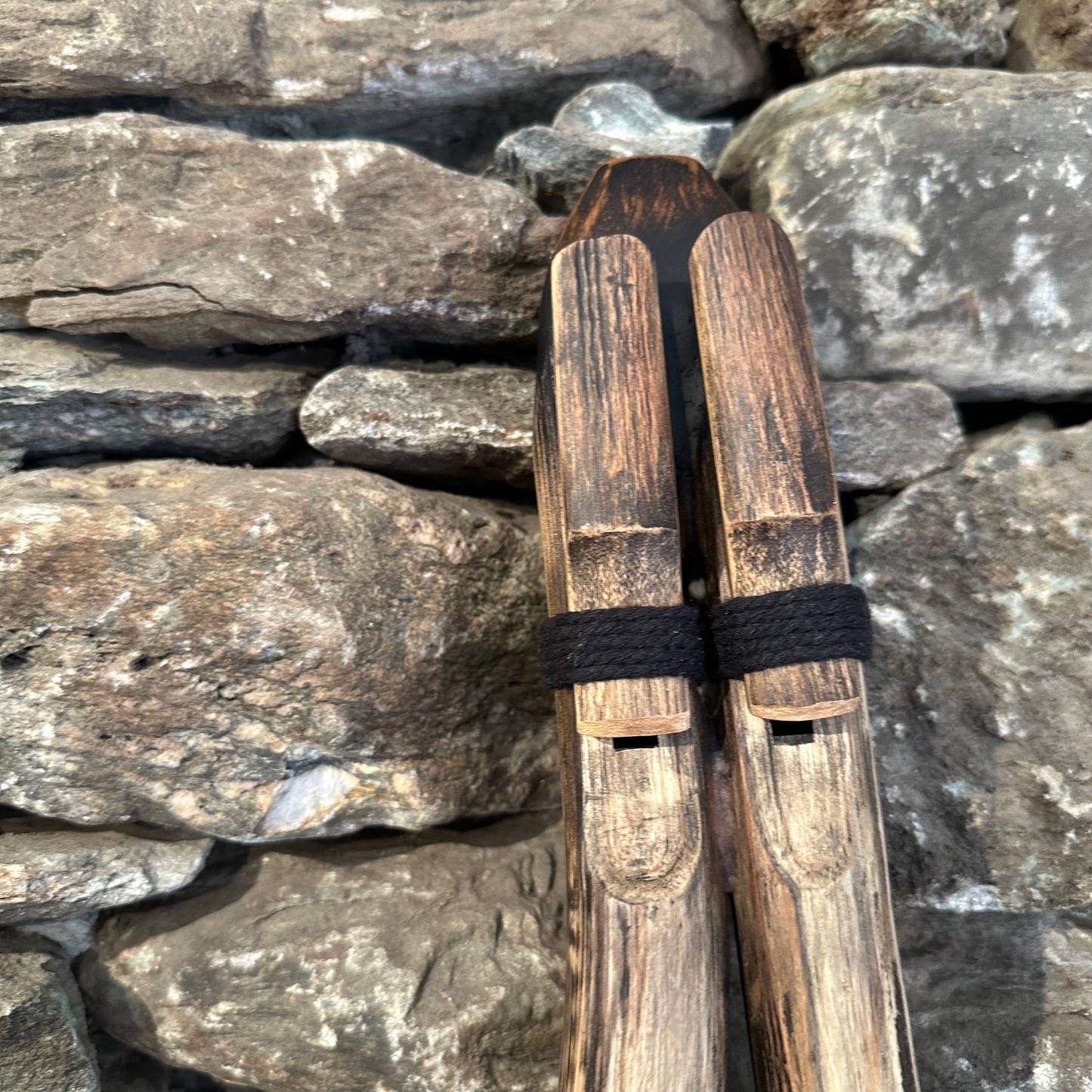G-D Mayan Scale Double Harmony Forest Flute 432Hz 22"