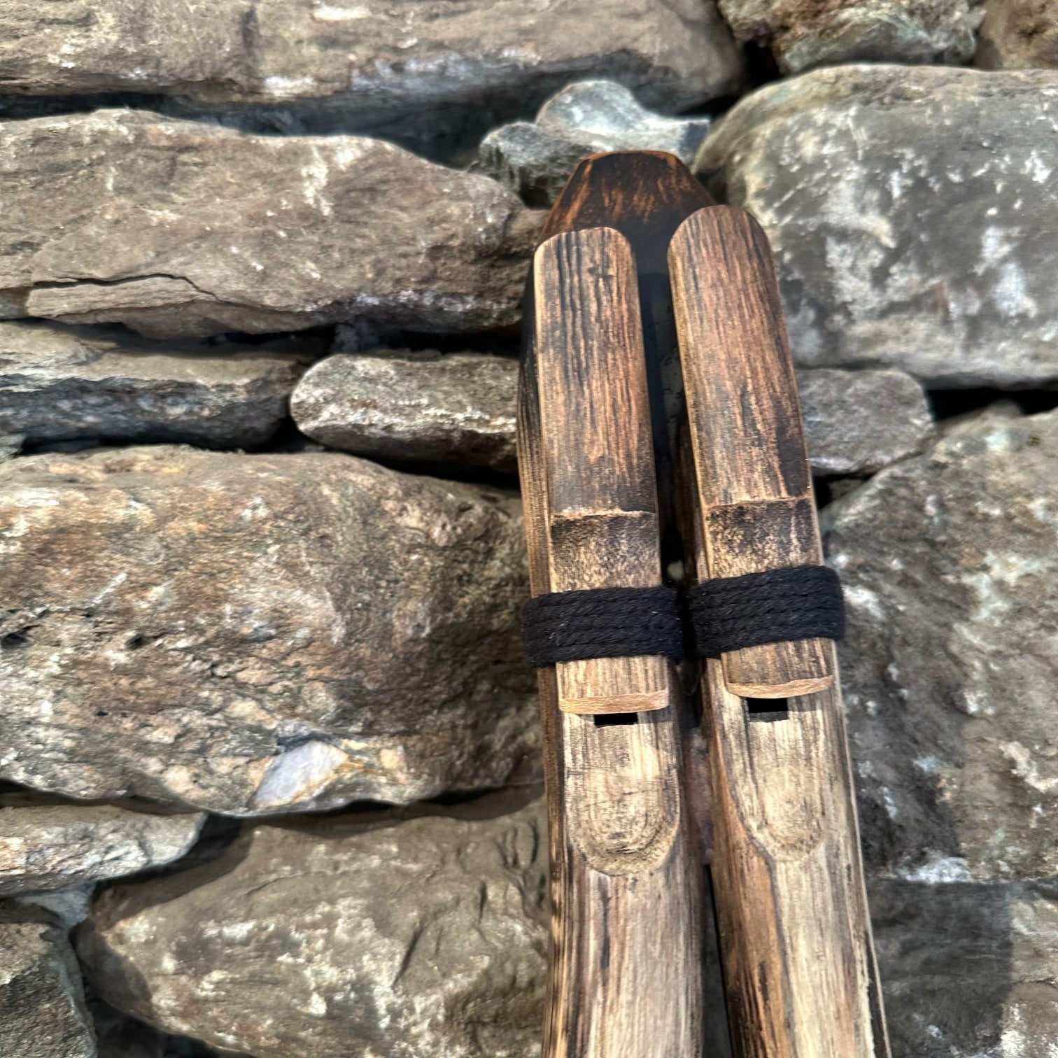 G-D Mayan Scale Double Harmony Forest Flute 432Hz 22"