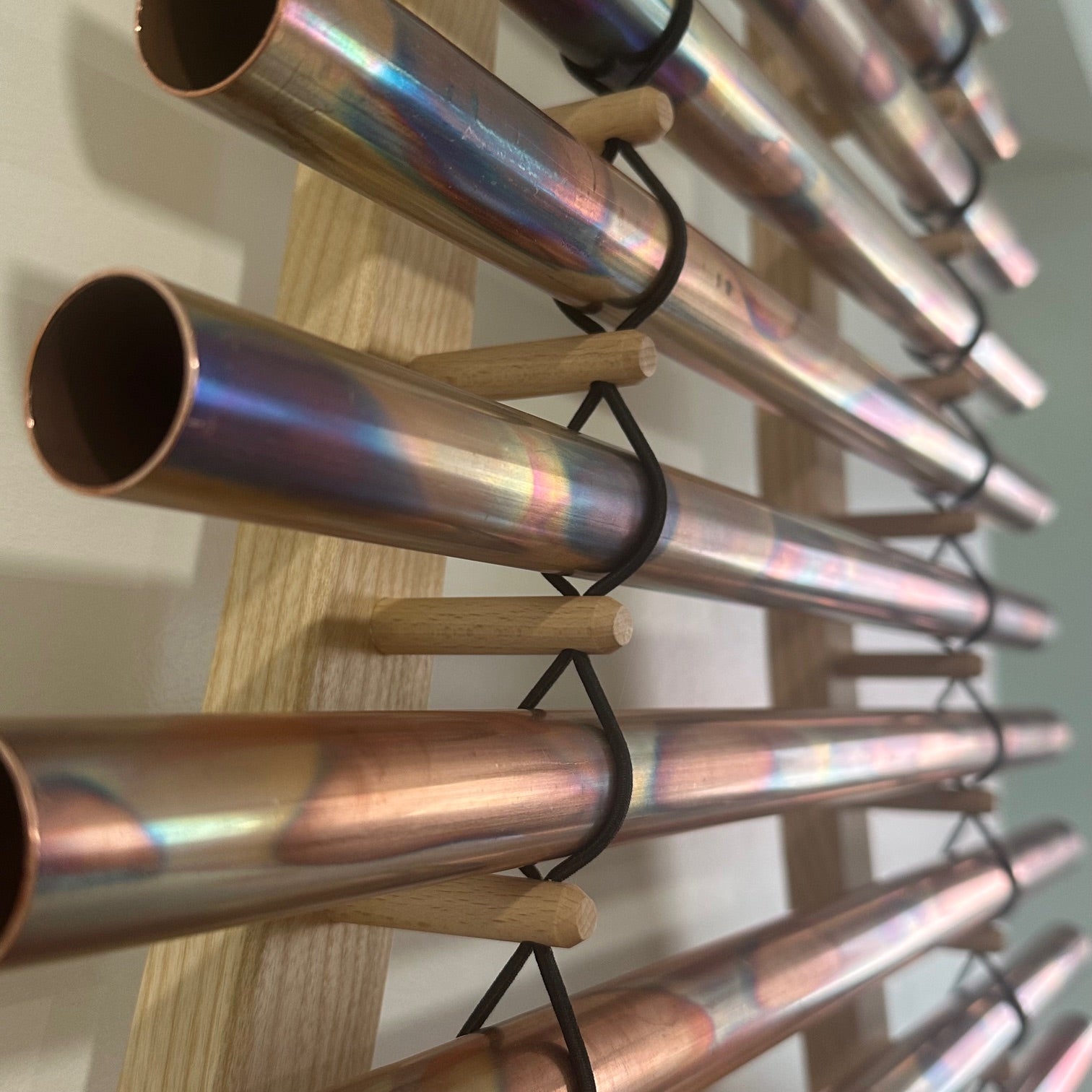 Jochen Fassbender 15 Tone Overtone Copper Tubular Chime