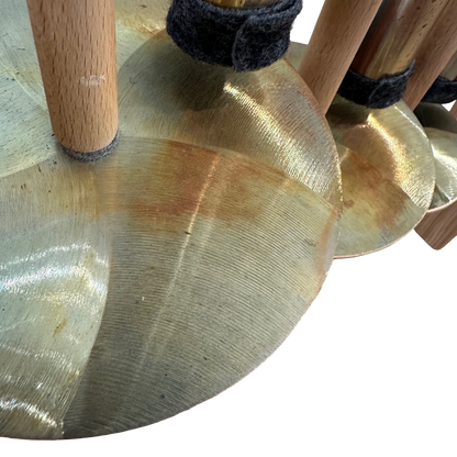 Jochen Fassbender Bronze 6 Note Swinging Chimes with Resonators