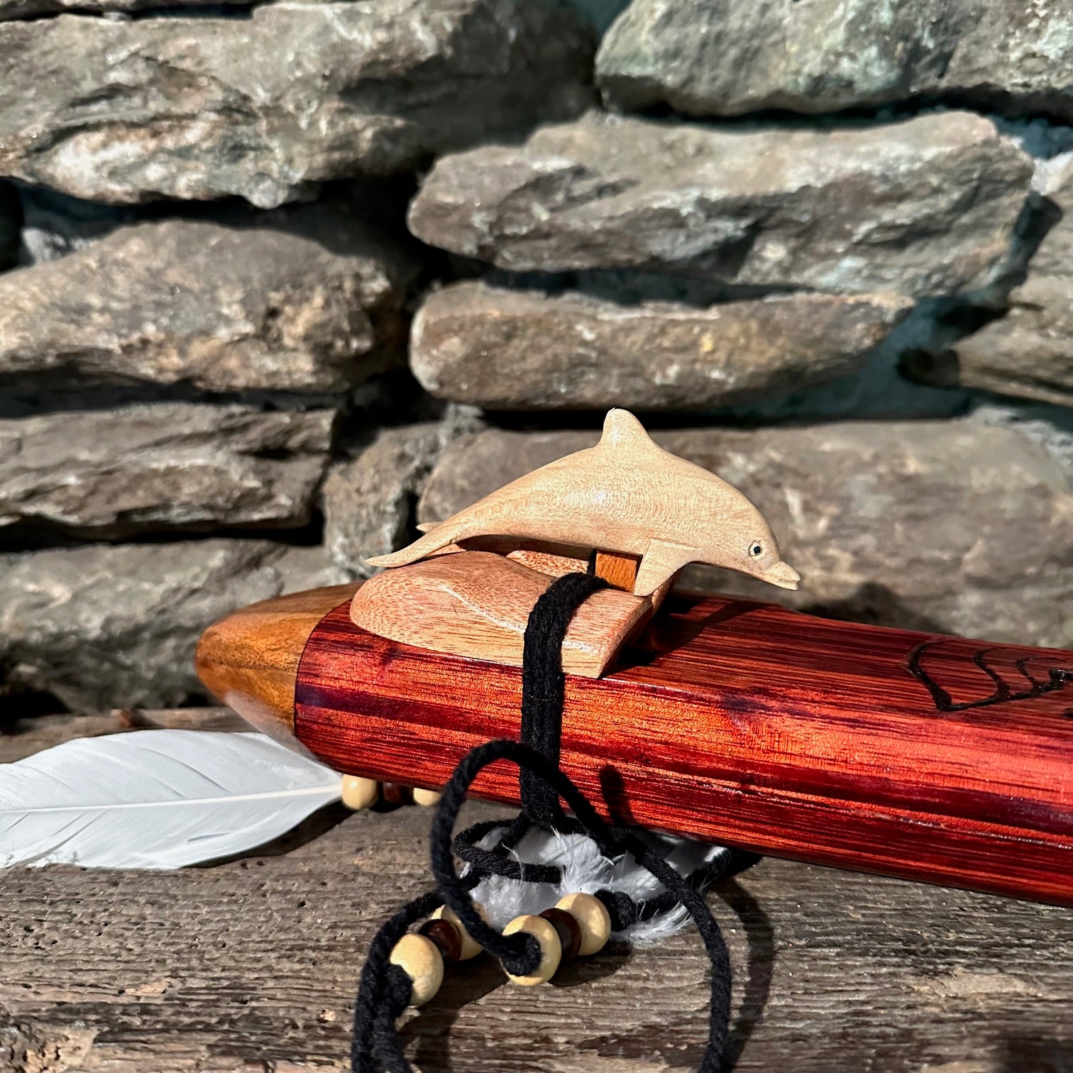 Dolphin Borneo Redwood Drone 22" F-Aeolian 432Hz