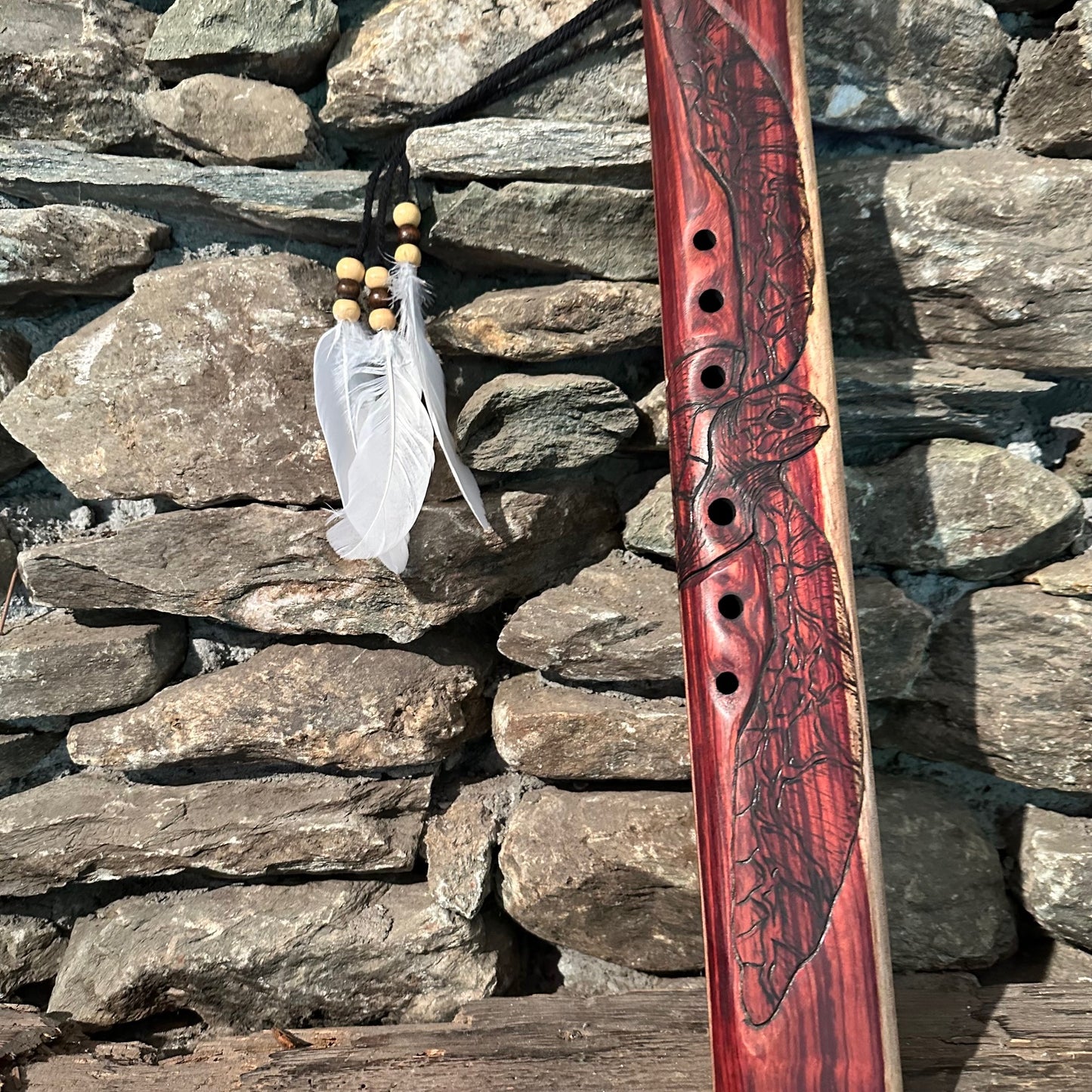 Sea Turtle Borneo Redwood Drone 22.5" E-Minor Pentatonic 432Hz