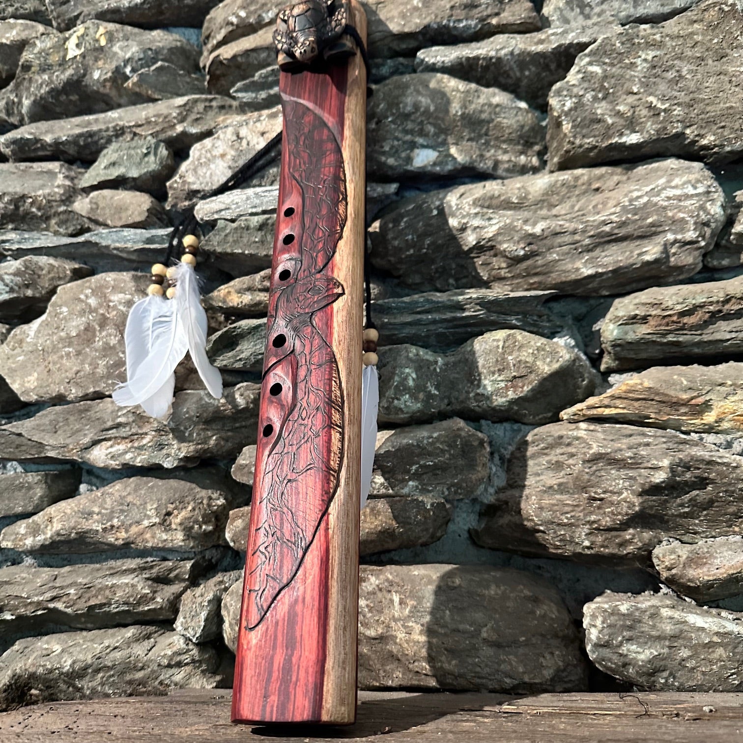 Sea Turtle Borneo Redwood Drone 22.5" E-Minor Pentatonic 432Hz