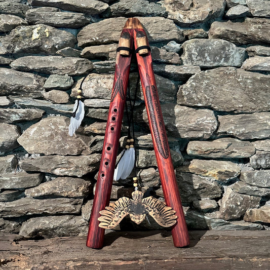 Owl Borneo Redwood Drone 25.5" D-Minor Pentatonic 432Hz