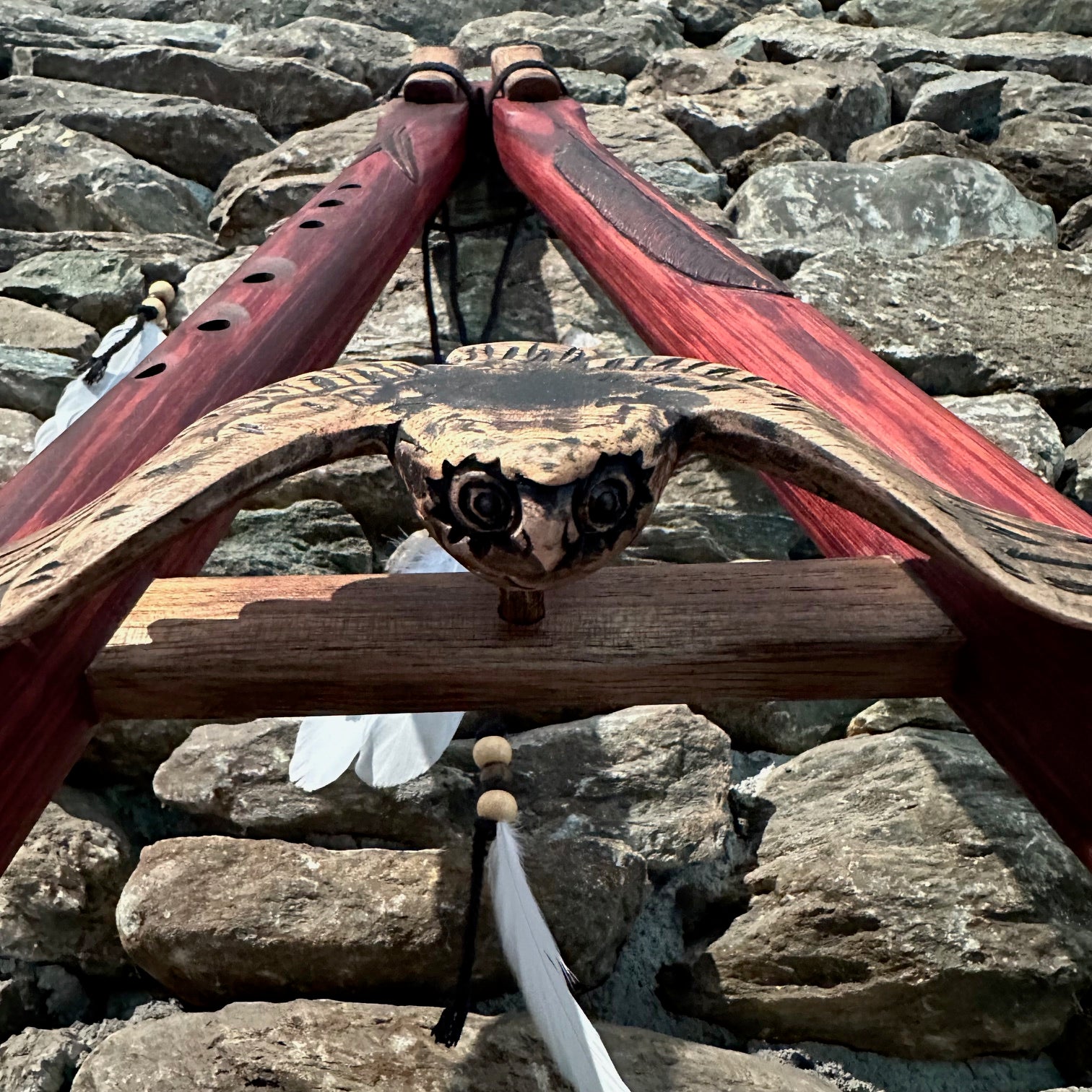 Owl Borneo Redwood Drone 25.5" D-Minor Pentatonic 432Hz