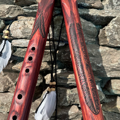 Owl Borneo Redwood Drone 25.5" D-Minor Pentatonic 432Hz