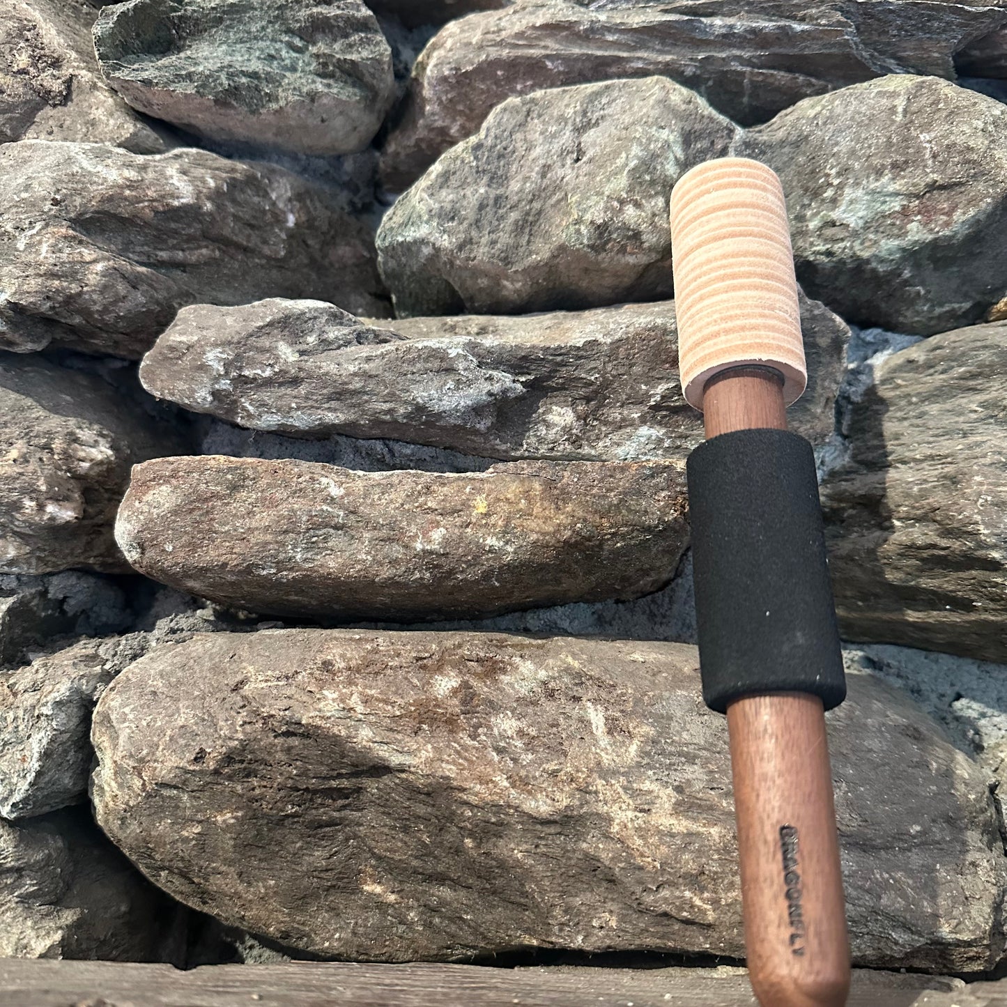Dragonfly Leather Singing Bowl Wand Small/Large