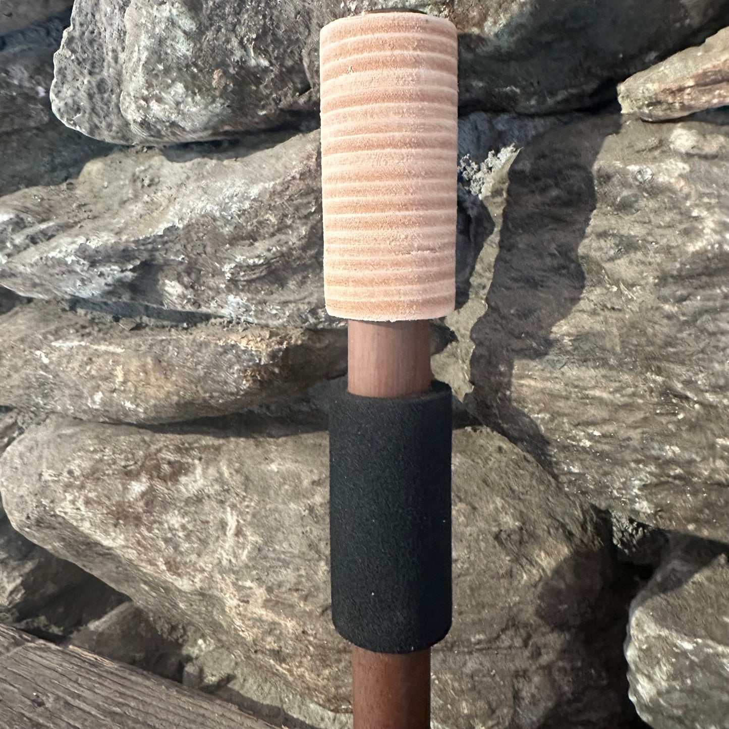 Dragonfly Leather Singing Bowl Wand Small/Large