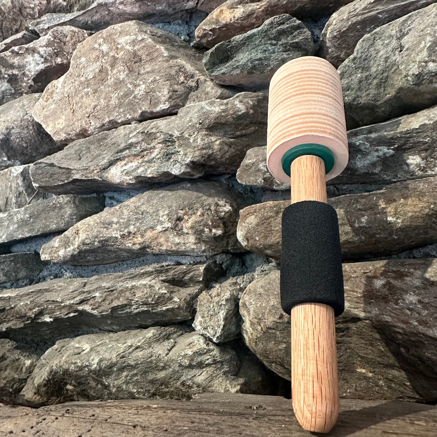Dragonfly Leather Singing Bowl Wand Small/Large