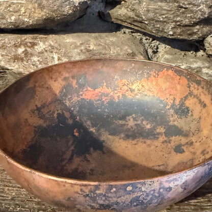 Martin Bläse Natural Bronze Sound Bowl 6.5" x 2.5" 1 lb 4 oz