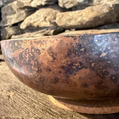 Martin Bläse Natural Bronze Sound Bowl 6.5" x 2.5" 1 lb 4 oz
