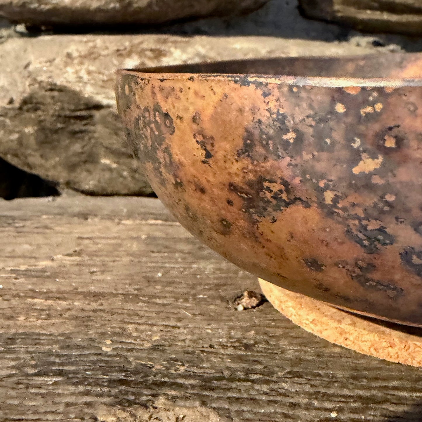 Martin Bläse Natural Bronze Sound Bowl 6.5" x 2.5" 1 lb 4 oz