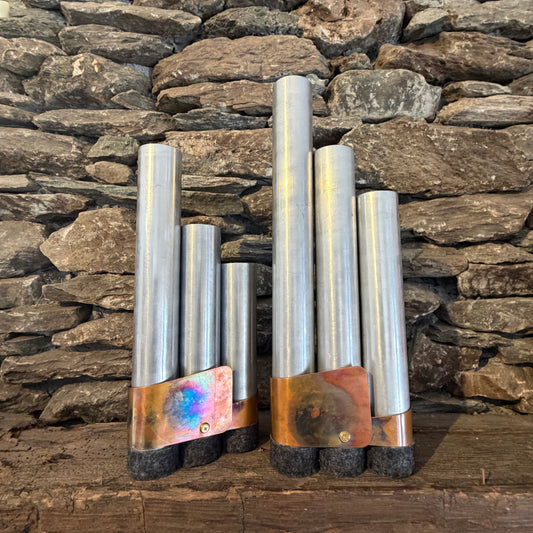 Hand Resonators for Copper Chimes