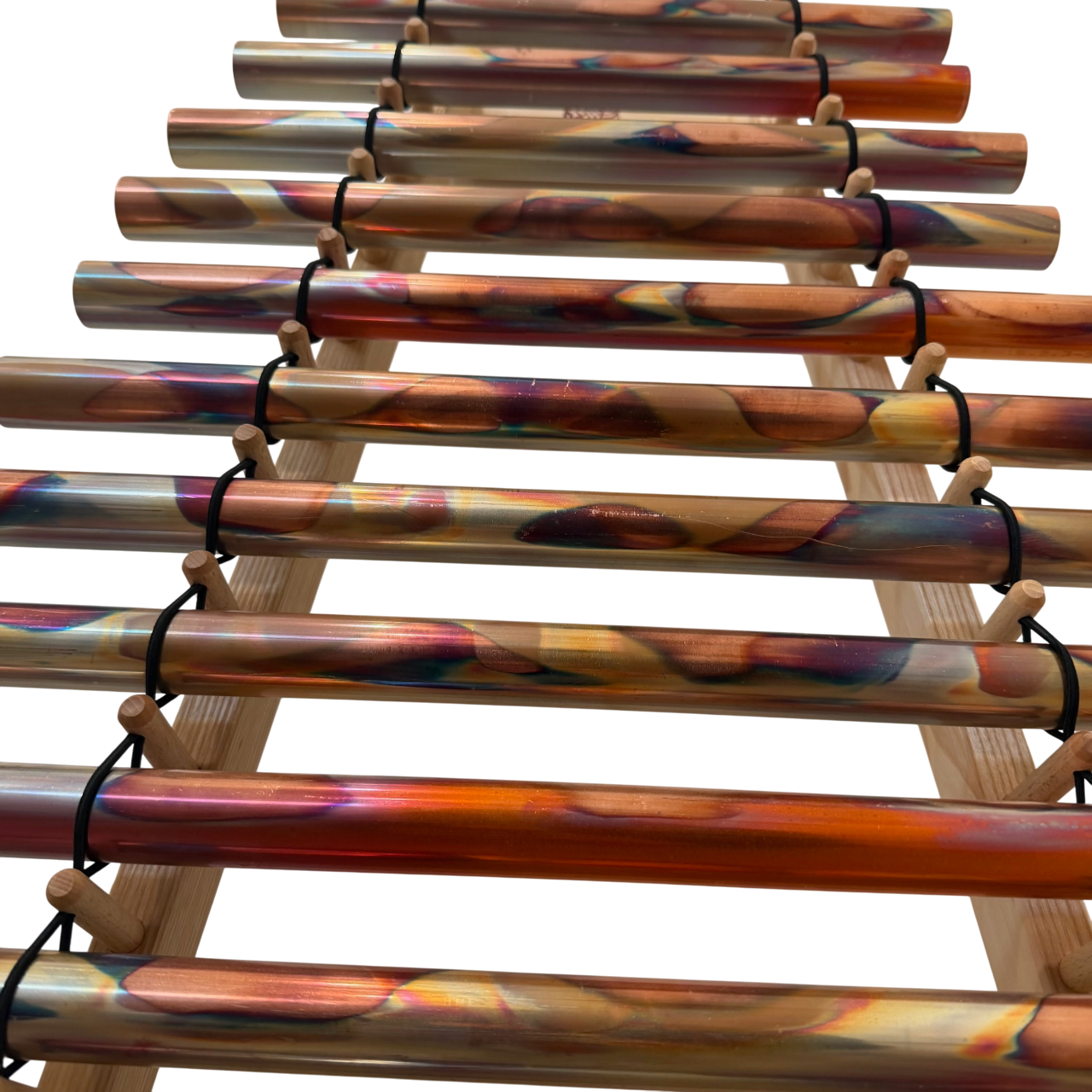 Jochen Fassbender 15 Tone Raag Bhairav Copper Tubular Chime