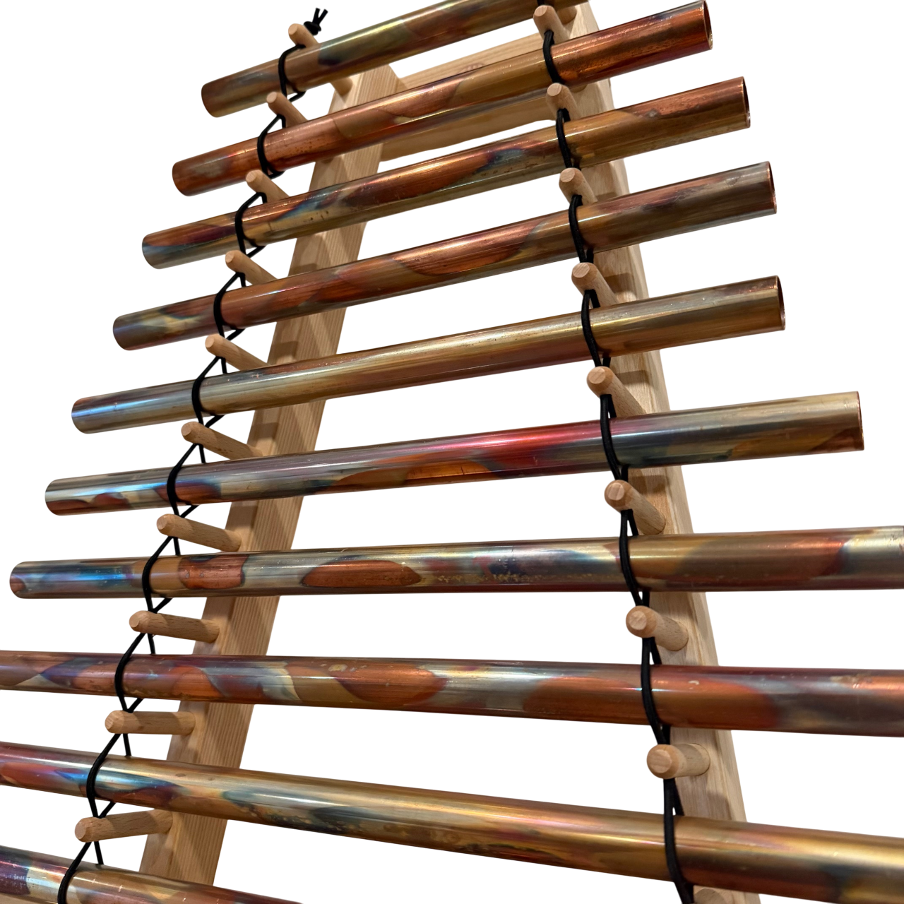 Jochen Fassbender 11 Tone C Major Copper Tube Chime