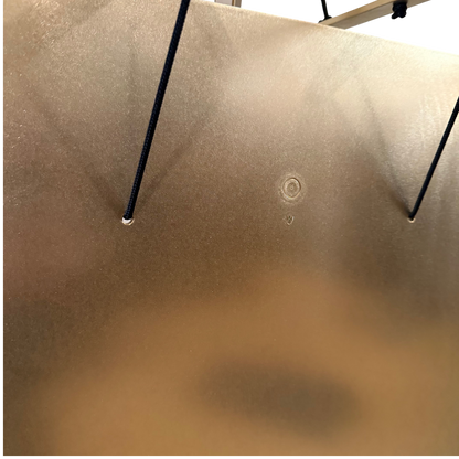 Sun Oblong Bass Gong Plate 126 Hz