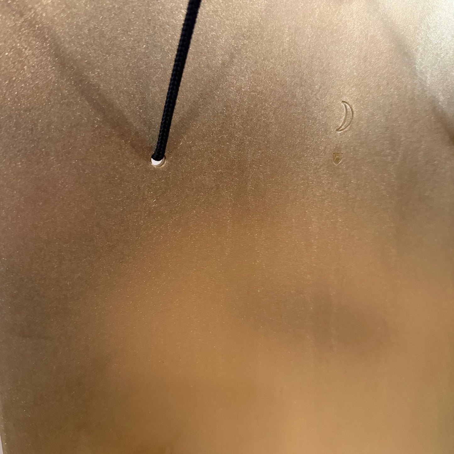 Synodic Moon Oblong Bass Gong Plate 210 Hz