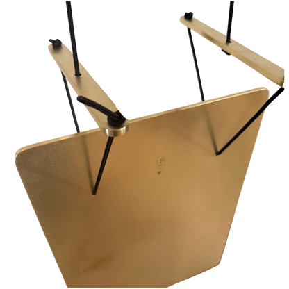 Synodic Moon Oblong Bass Gong Plate 210 Hz