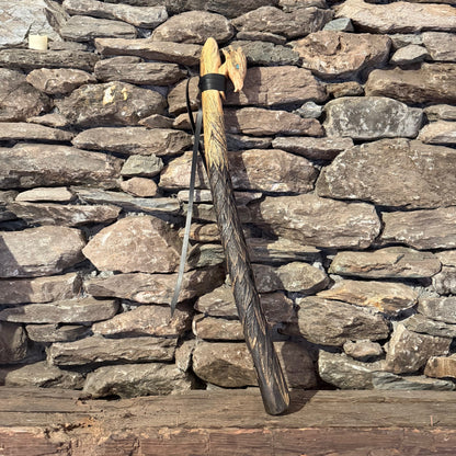 Craved Eagle Flute Teak Wood 432Hz 28"