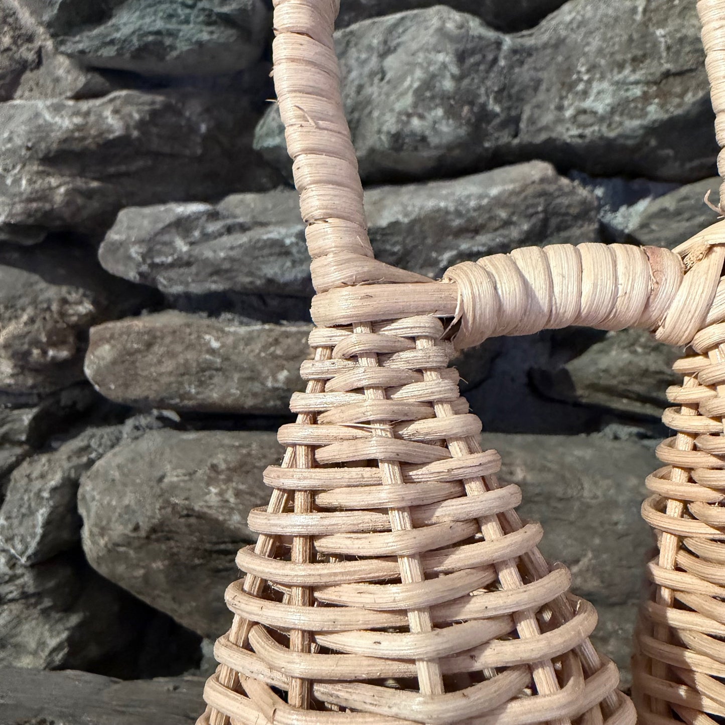 Double Woven Basket Rattle