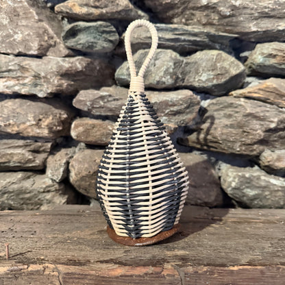 Single Woven Basket Rattle