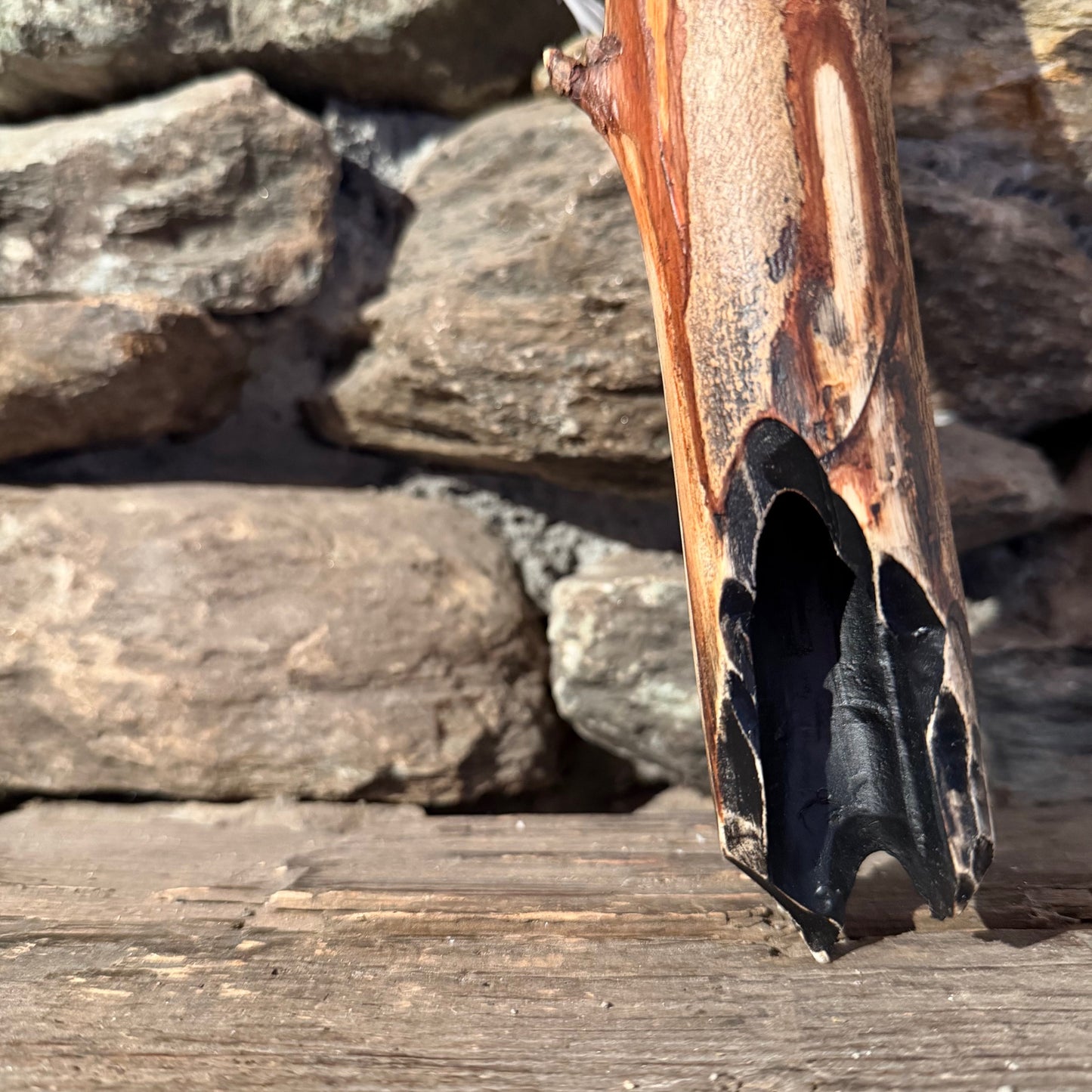 G-Minor Pentatonic 432Hz 21.5" Forest Flute Acacia Wood