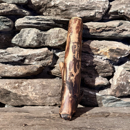 F#-Minor Pentatonic Acacia Root Ocarina 432 Hz 12"