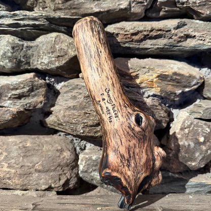 F#-Aeolian Teak Root Ocarina 432 Hz 10.5"