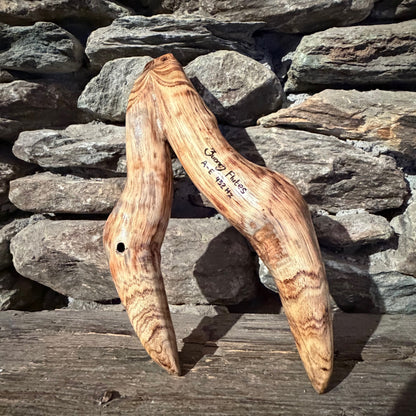 AE Mayan Double Harmony Forest Flute 432Hz Teak 10.5"