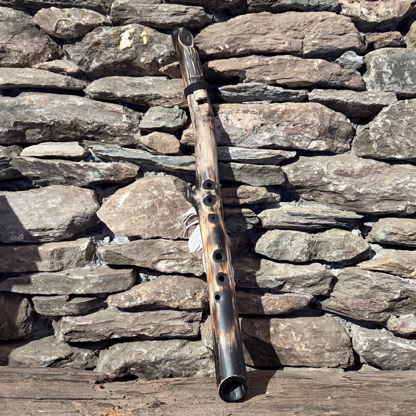 E-Lydian Modal Scale Teak Wood 25" Forest Flute