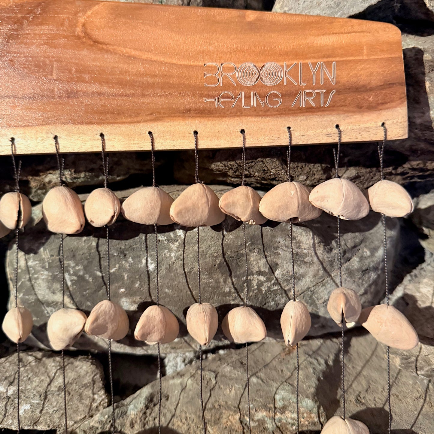 Large Frame Kenari Seed Rattle 168 Seeds on 20" Frame