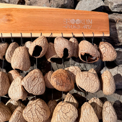 Large Frame Pangi Seed Rattle 168 Seeds on 20" Frame