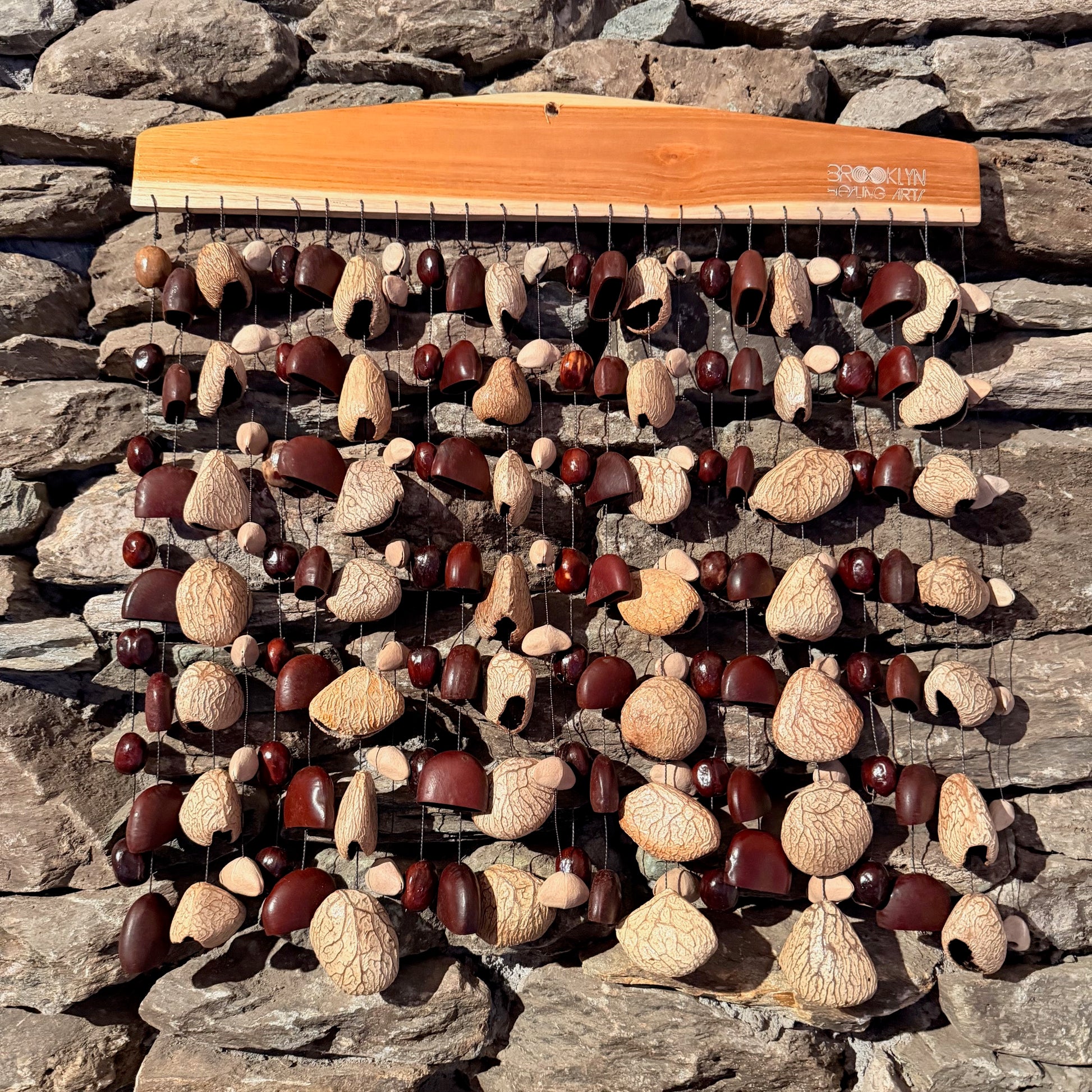 Large Frame Mixed Seed Rattle with Pangi, Kenari, Bendo, and Pala