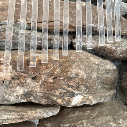 Ethereal Wings 24 Rod Crystal Chimes with Handle