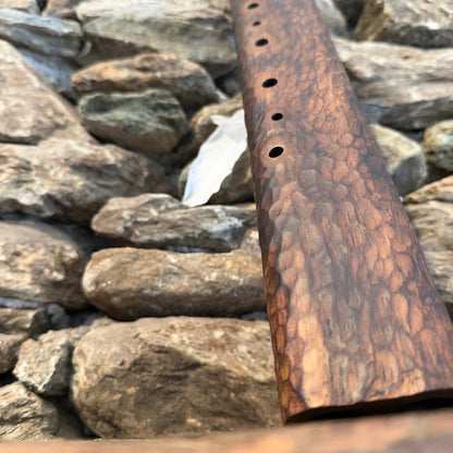 F-Aeolian Drone Flute 432Hz Teak Wood 22"