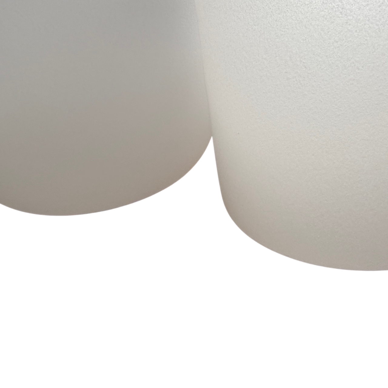 C-D-G Frosted Singing Bowl Triad Set with Bag