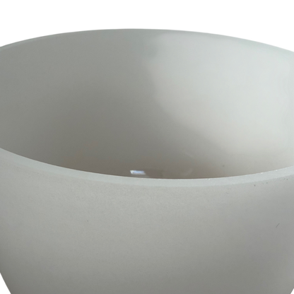 C-E-G Frosted Singing Bowl Triad Set with Bag