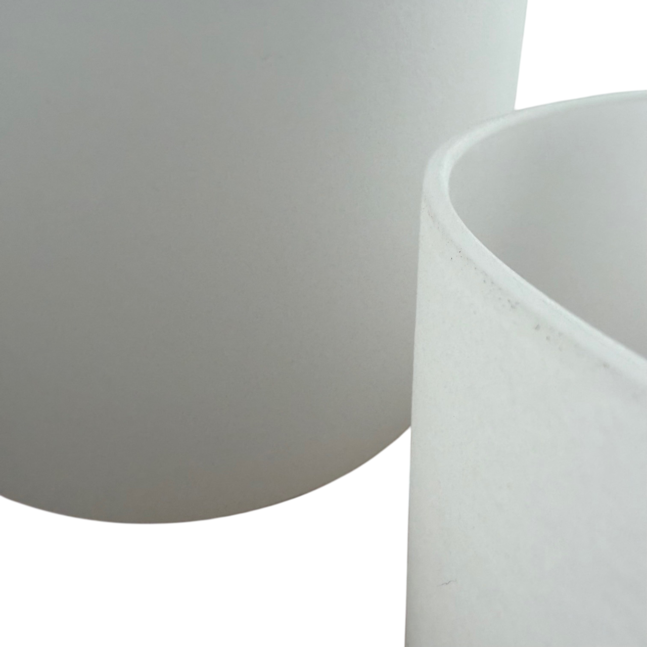 D-E-A Frosted Singing Bowl Triad Set with Bag