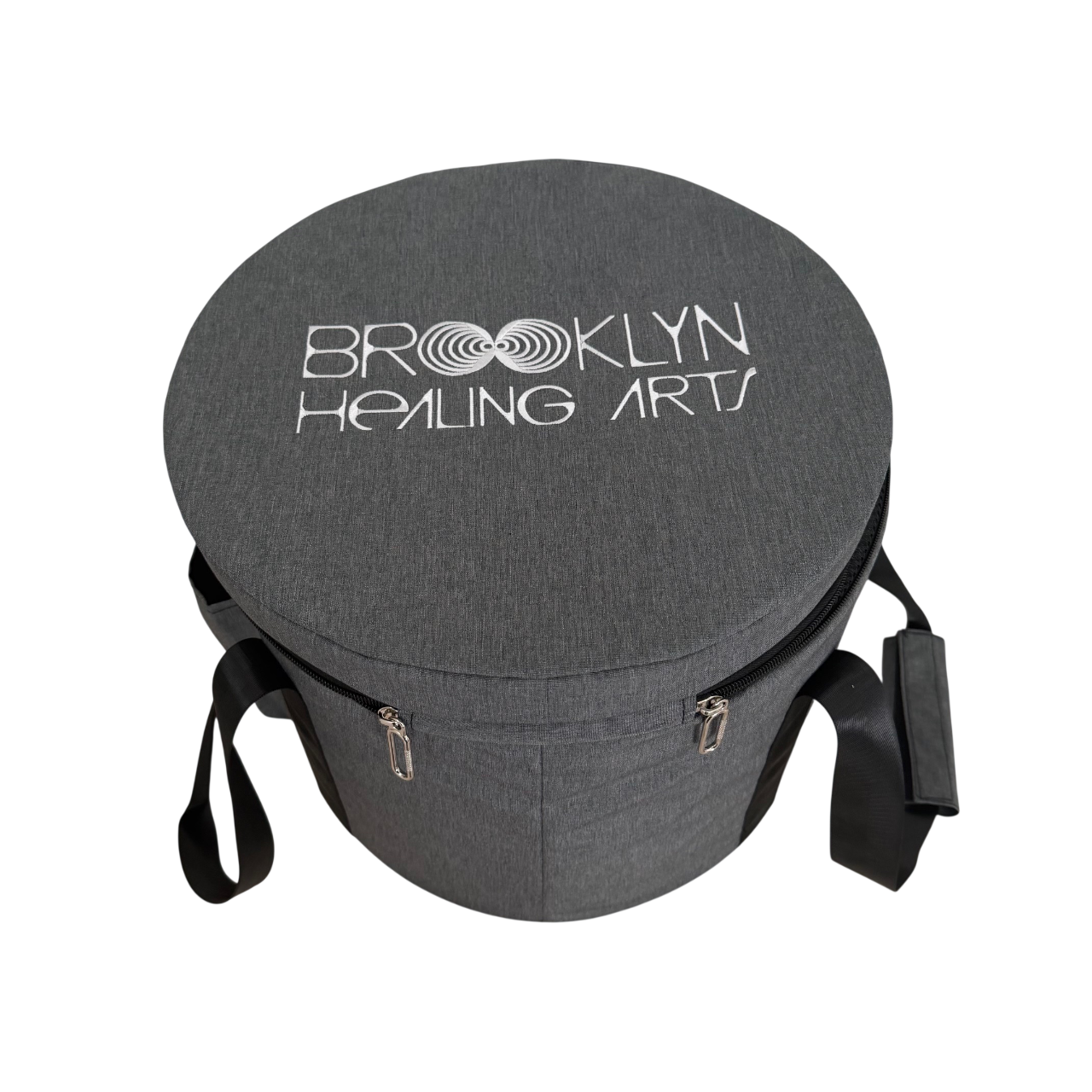 C-D-F Frosted Singing Bowl Triad Set with Bag