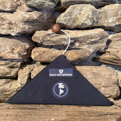 Sidereal Day Extra Large Trigon by Martin Bläse in Nickel Silver