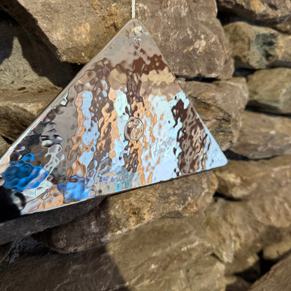 Sidereal Day Extra Large Trigon by Martin Bläse in Nickel Silver