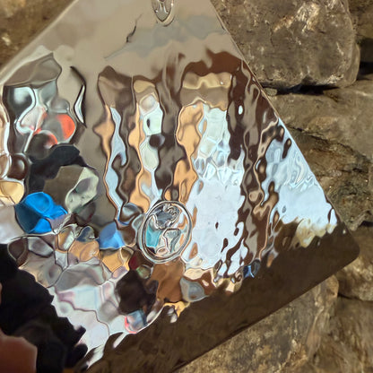 Sidereal Day Extra Large Trigon by Martin Bläse in Nickel Silver