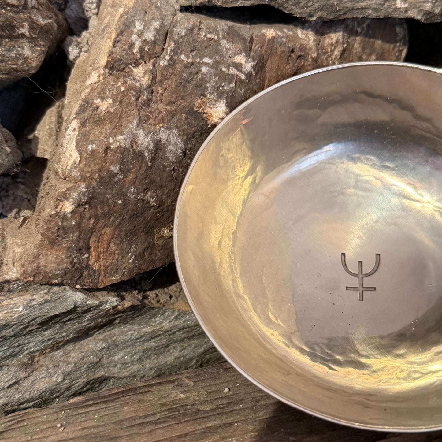 Martin Bläse Planetary Singing Bowl Neptune 423 Hz in Nickel Silver