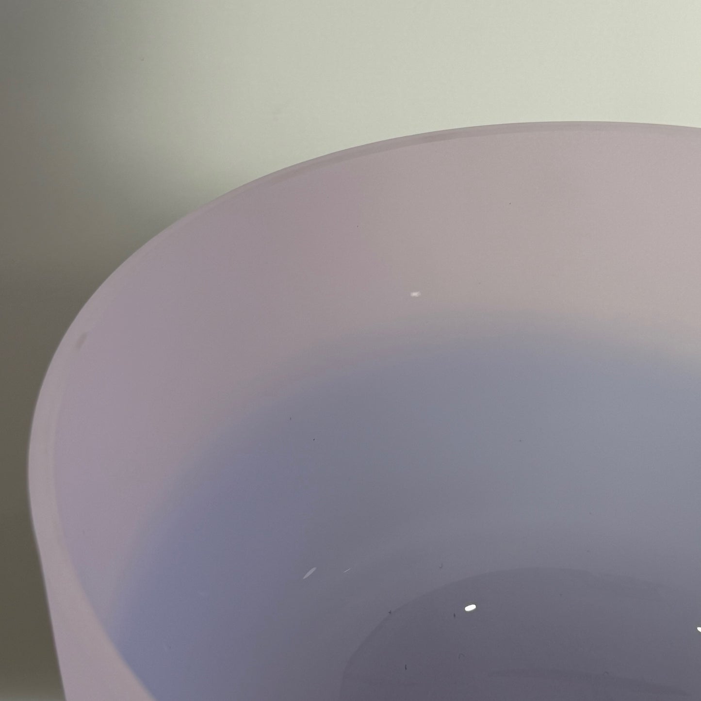 12" Amethyst/Rose Quartz Dual Gem Singing C4 432Hz
