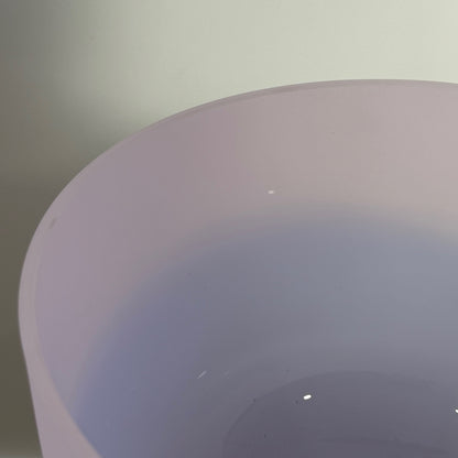 12" Amethyst/Rose Quartz Dual Gem Singing C4 432Hz