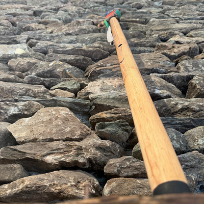 Peacock Walking Stick Flute G-Minor 432Hz 42"
