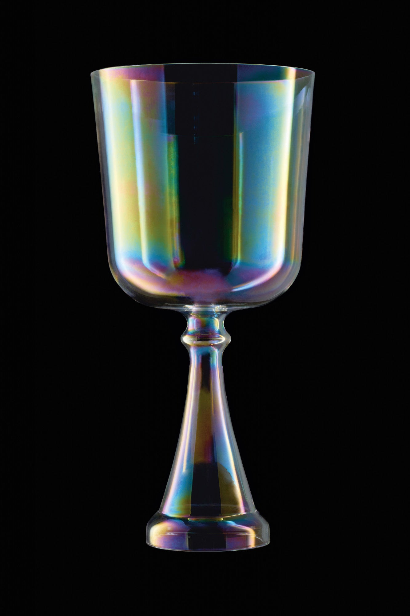 Crown Chakra 7" Clear Singing Chalice