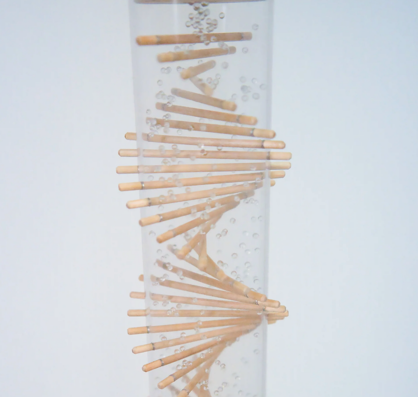 Small Spiral Sounds® Rainstick 24"- Crystaline Beads - Loudest Bead