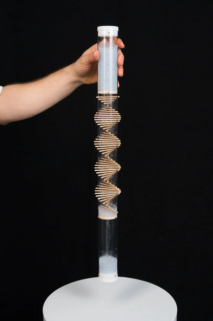 Small Spiral Sounds® Rainstick 24"- Crystaline Beads - Loudest Bead